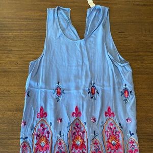 Embroidered Tank